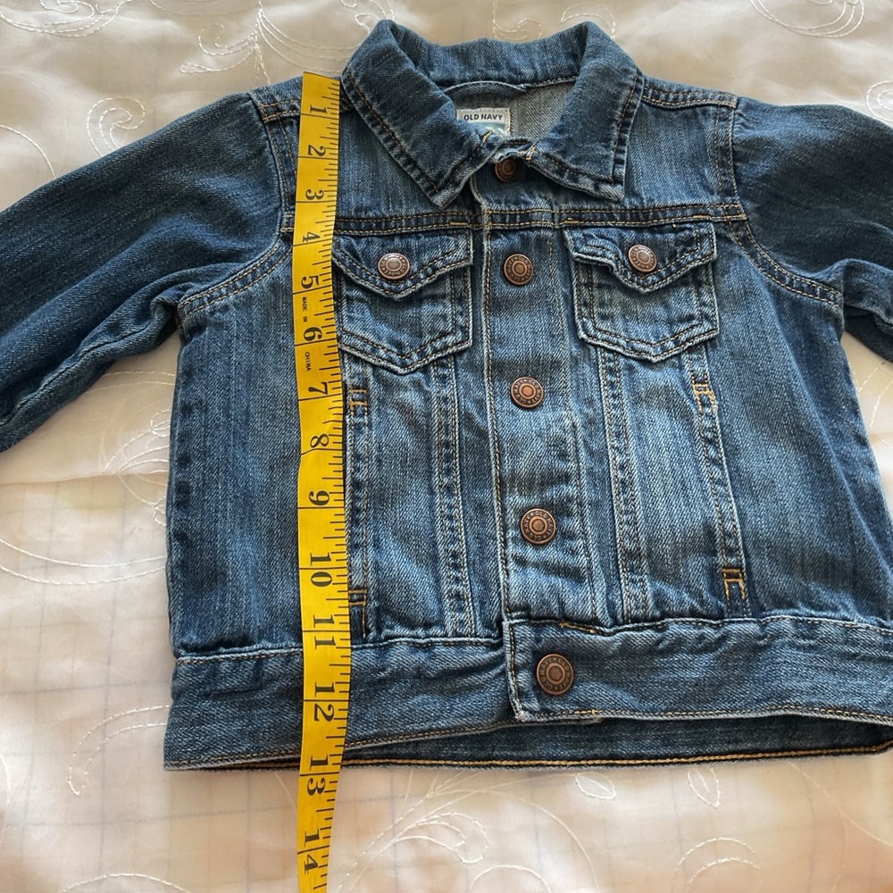 Old Navy Toddler Blue Size 18/24 Month Jean Style Jacket - Picture 7 of 13